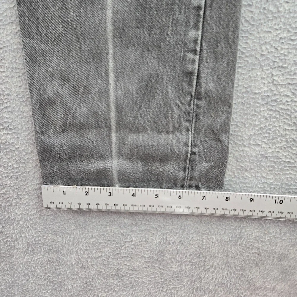 VINTAGE Levi's 501 Men Jeans 33x32 Gray Denim Straight Original Button Fly READ
